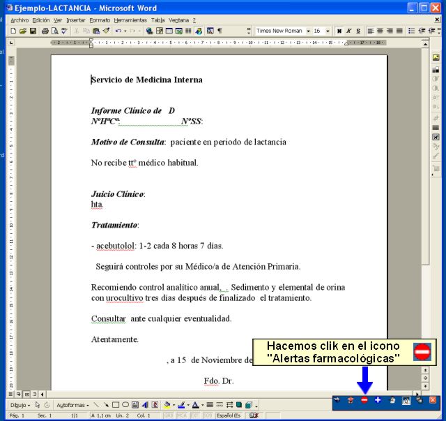 Ejemplo Diagnos-Receta Word
