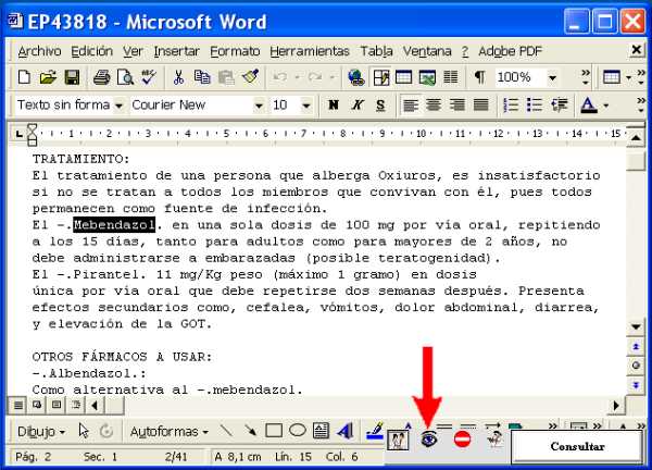 Tratamiento de textos