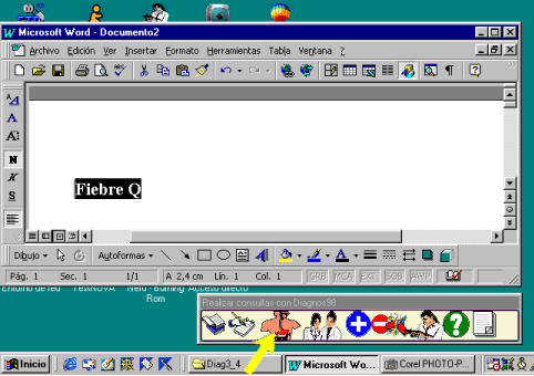 Comunicaci�n Diagnos98 con otro programas