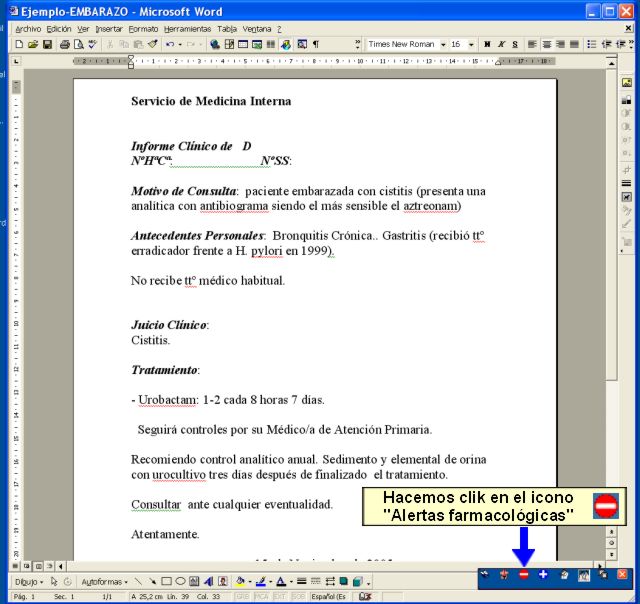 Ejemplo Diagnos-Receta Word